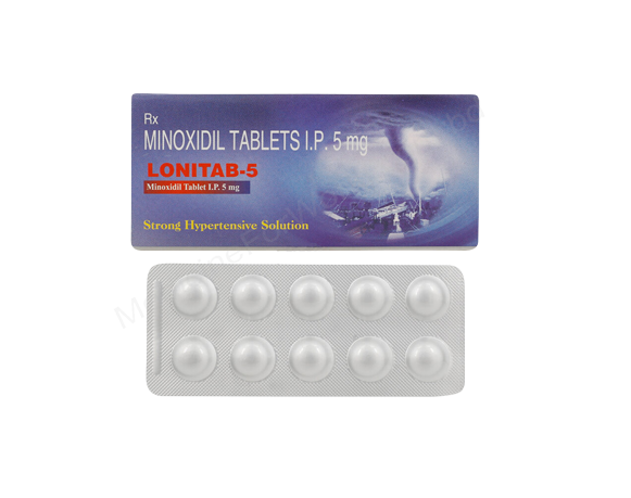 Lonitab- Generic Minoxidil- Intas Pharma