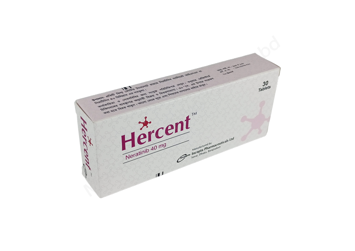 Hercent- Generic Neratinib- Incepta Pharma
