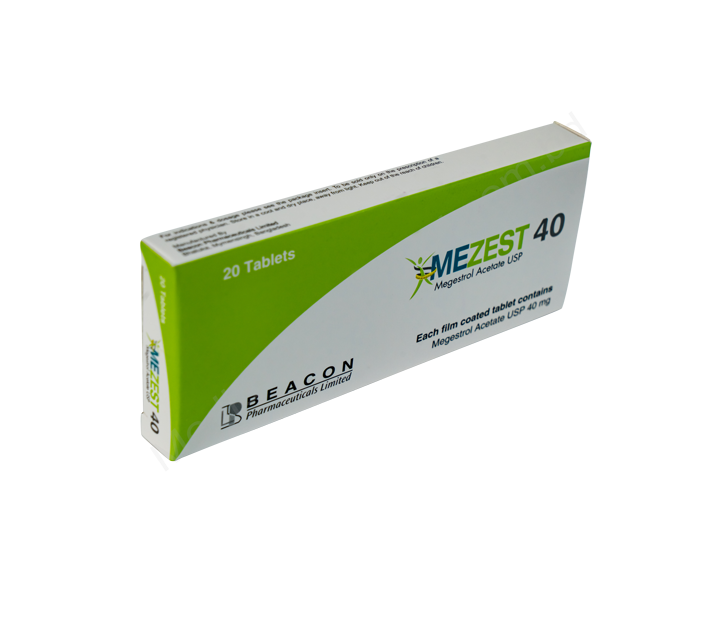 Mezest- 通用的 Megestrol Acetate- 孟加拉碧康制药