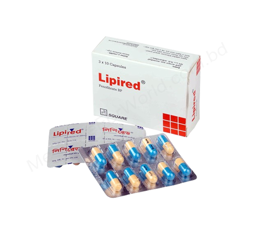 Lipired- Generic FENOFIBRATE- Square Pharma