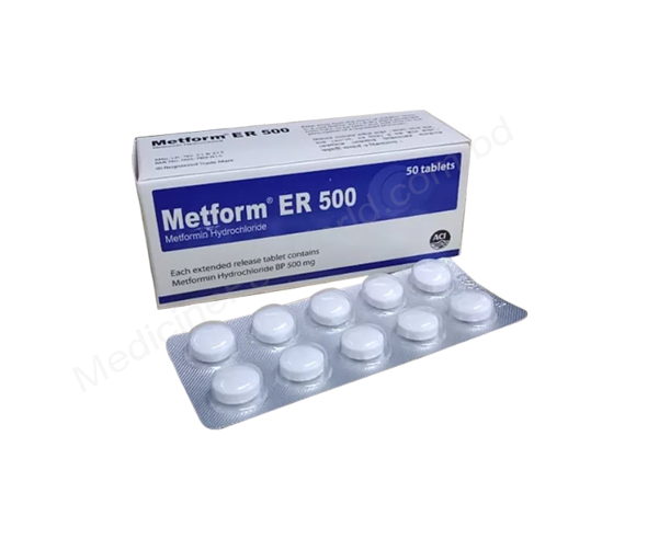 Metform ER- 通用的 METFORMIN HYDROCHLORIDE- ACI制药有限公司