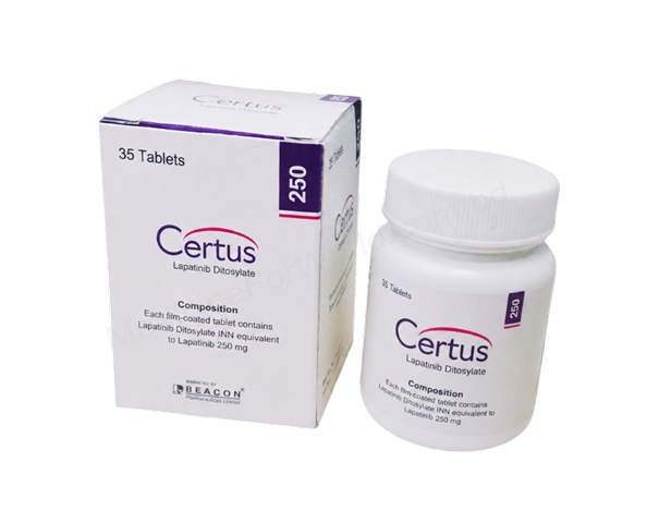 Certus- Родовое Лапатиниб- Beacon Pharma