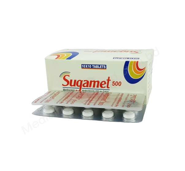 Sugamet- Generic METFORMIN HYDROCHLORIDE- General Pharma