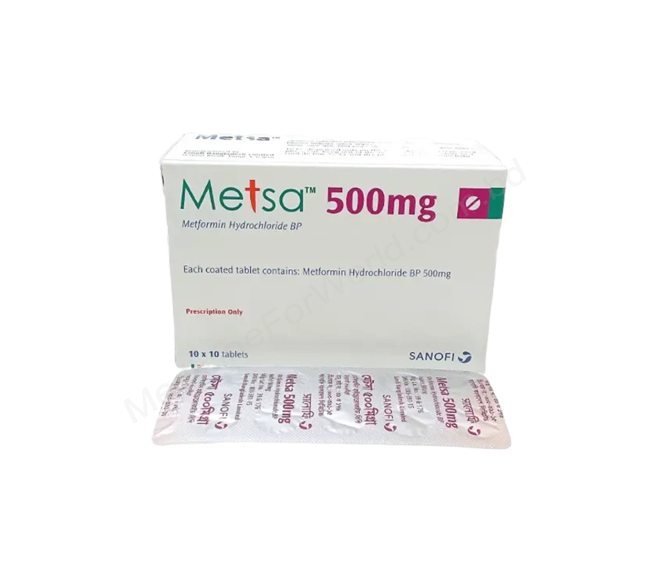 Metsa- Generic METFORMIN HYDROCHLORIDE- Synovia Pharma