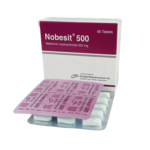 Nobesit- Generic METFORMIN HYDROCHLORIDE- Incepta Pharma