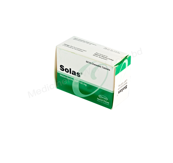 Solas- Generic Mebendazole- Opsonin Pharma