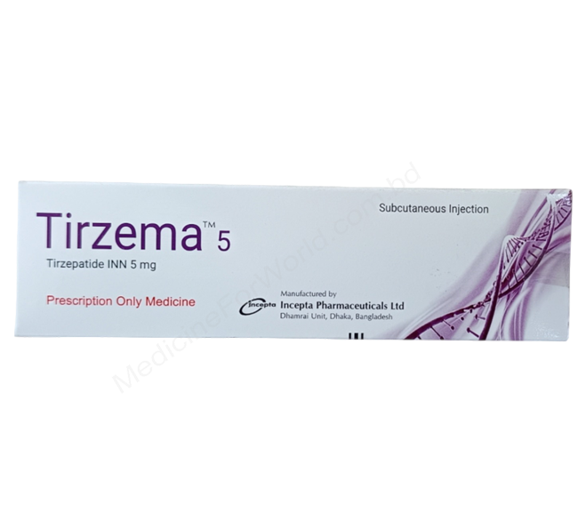 Tirzema- Generic Tirzepatide- Incepta Pharma