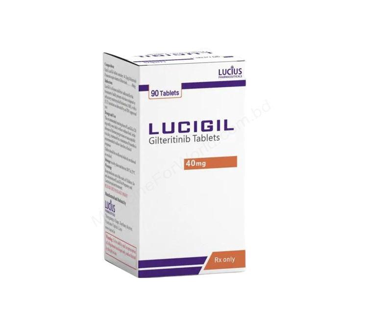 Lucigil- Generic Gilteritinib- Lucius Pharma