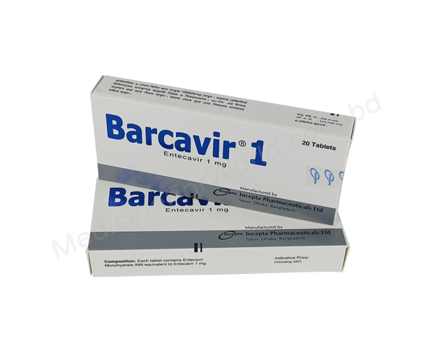 Barcavir- Generic Entecavir- Incepta Pharma