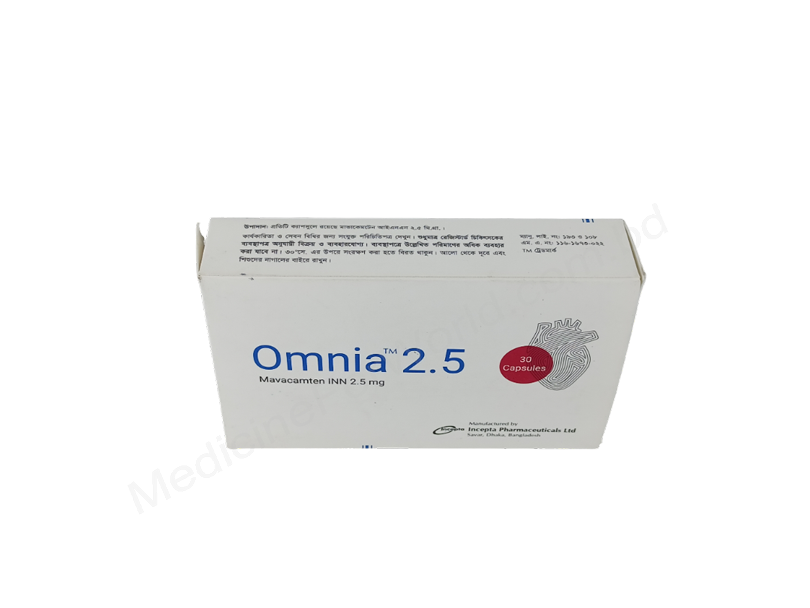 Omnia- 通用的 Mavacamten- 孟家拉伊斯达制药