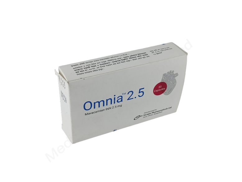 Omnia- 通用的 Mavacamten- 孟家拉伊斯达制药