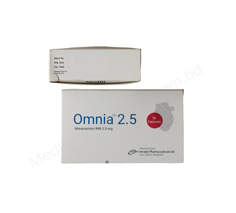 Omnia- 通用的 Mavacamten- 孟家拉伊斯达制药