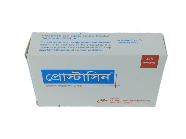 Prostacin- Generic Tamsulosin Hydrochloride- Incepta Pharma