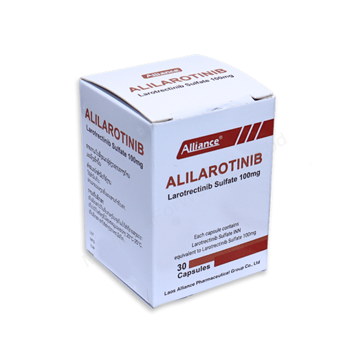 Alilarotinib- Generic Larotrectinib- Alliance Pharma