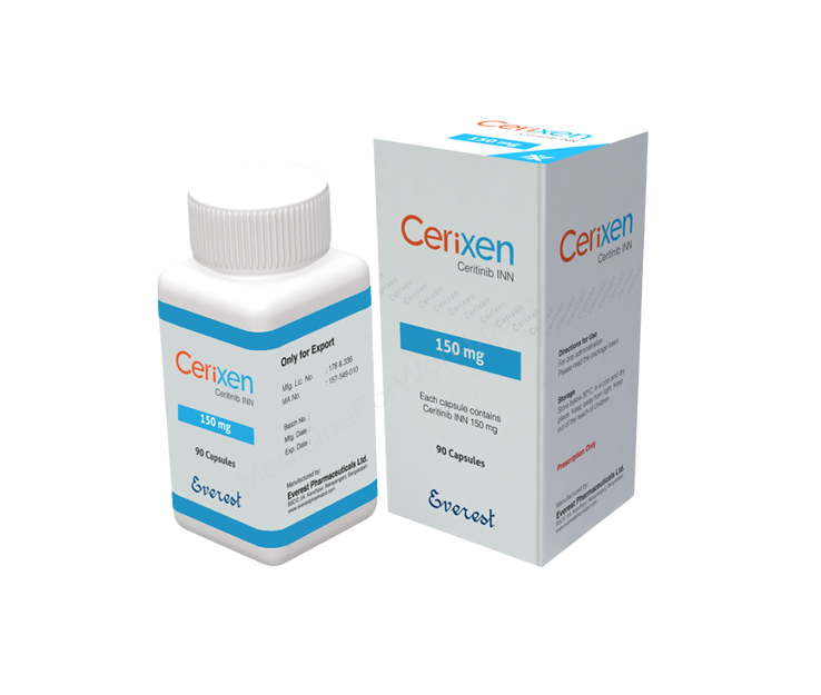 Cerixen- Generic Ceritinib- Everest Pharma