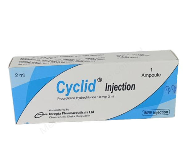 Cyclid- Generic Procyclidine hydrochloride- Incepta Pharma