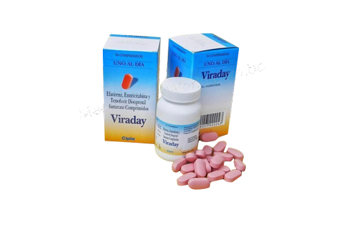 Viraday- Generic Efavirenz + Emtricitabine + Tenofovir disoproxil fumarate- Cipla Pharma