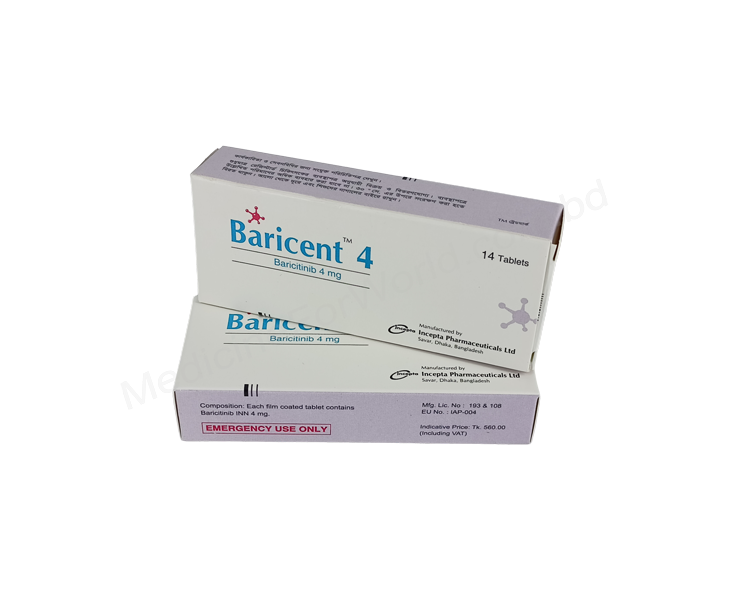 Baricent- 通用的 巴瑞替尼- 孟家拉伊斯达制药