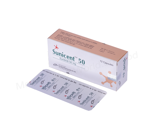 Sunicent- Generic Sunitinib- Incepta Pharma
