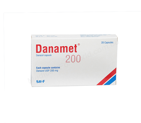 Danamet- Generic Danazol- Eskayef pharma