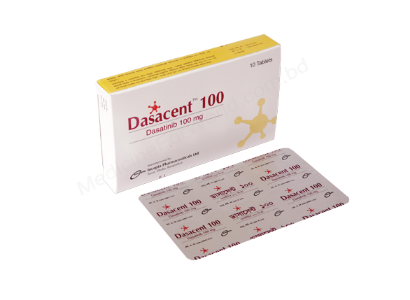 Dasacent- Generic Dasatinib- Incepta Pharma
