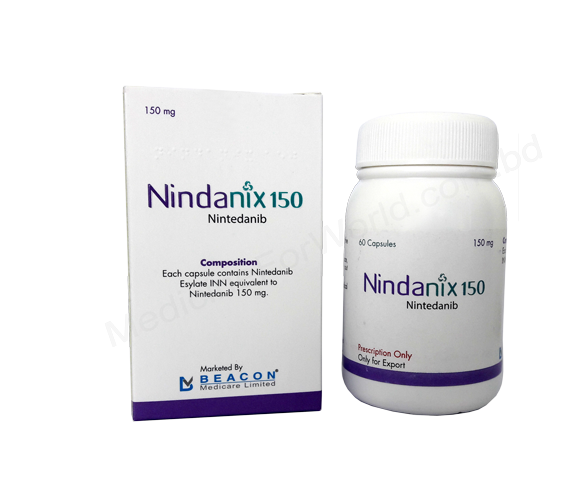 Nindanix/Fibroz- 通用的 尼达尼布- 孟加拉碧康制药