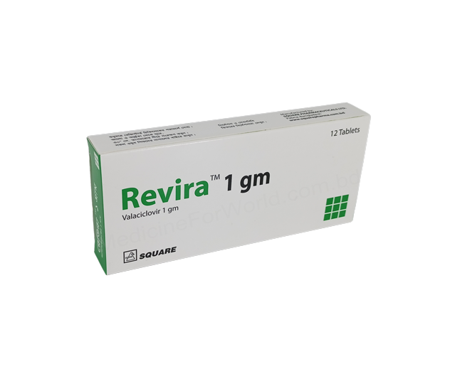 Revira- Generic Valaciclovir- Square Pharma