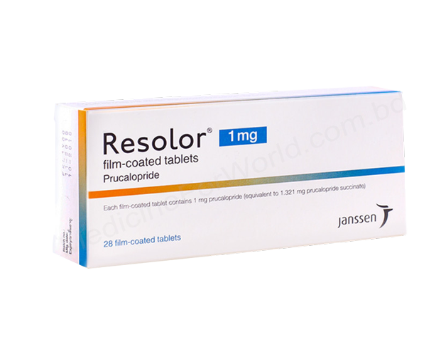 Resolor- 通用的 Prucalopride- JANSSEN-CILAG Pharma