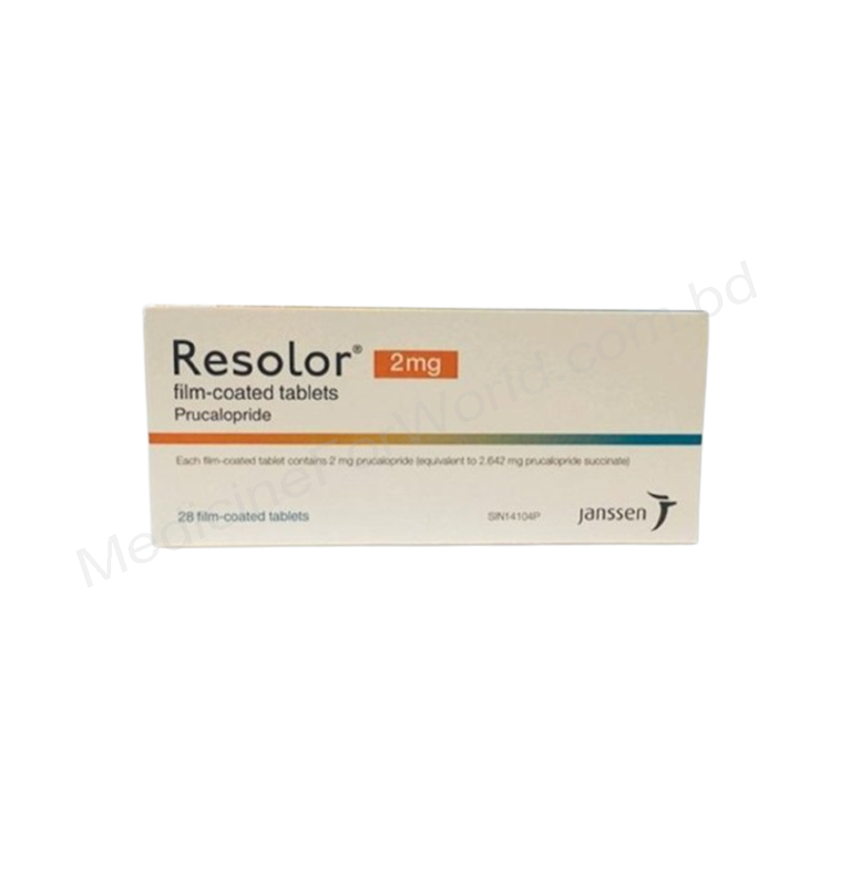 Resolor- 通用的 Prucalopride- JANSSEN-CILAG Pharma