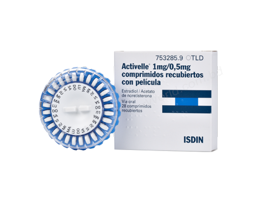 Activelle- 通用的 Estradiol + Noretindron Acetate- Novo Nordisk pharma