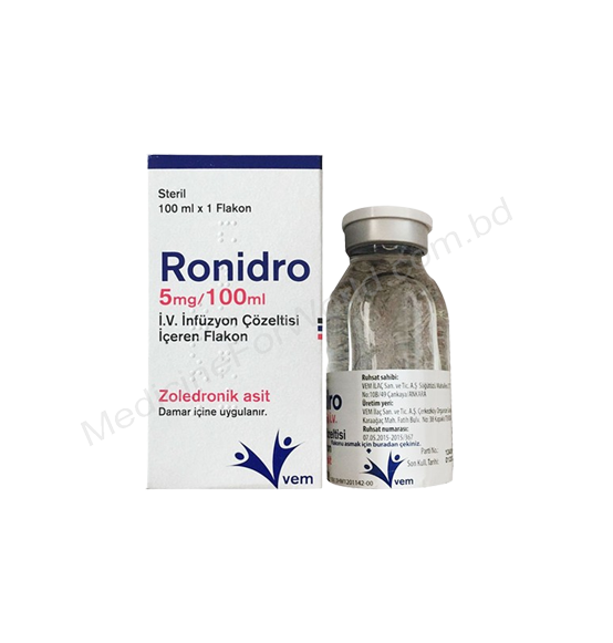 RONIDRO- Generic Zoledronic Acid- VEM Pharma