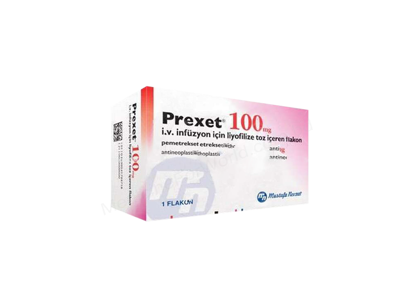 PREXET- 通用的 PEMETREXED DISODIUM- MUSTAFA NEVZAT Pharma