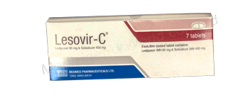 Lesovir-C- Generic Sofosbuvir + Ledipasvir- Beximco Pharma