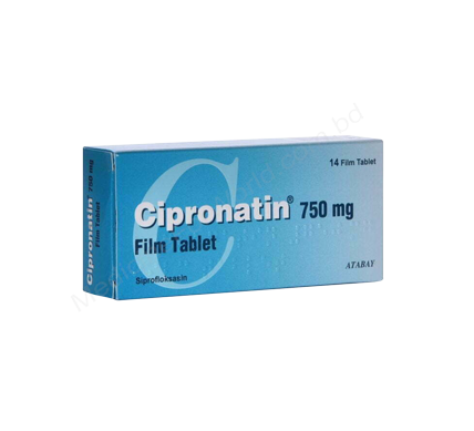 CIPRONATIN- Generic CIPROFLOXACIN HYDROCHLORIDE- Atabay pharma