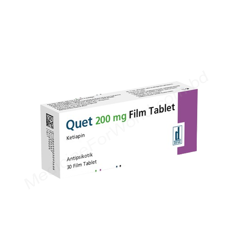 QUET- 通用的 QUETIAPINE FUMARATE- Deva Pharma