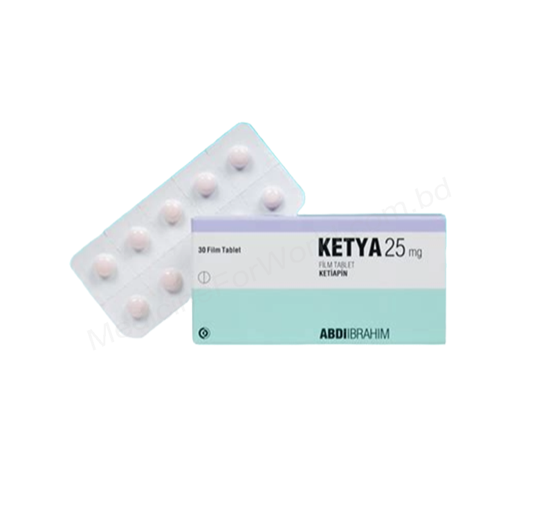 KETYA- 通用的 QUETIAPINE FUMARATE- ABDI IBRAHIM Pharma