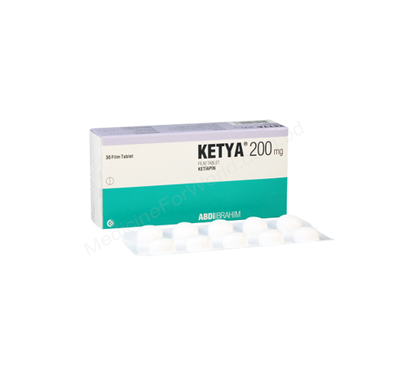 KETYA- 通用的 QUETIAPINE FUMARATE- ABDI IBRAHIM Pharma