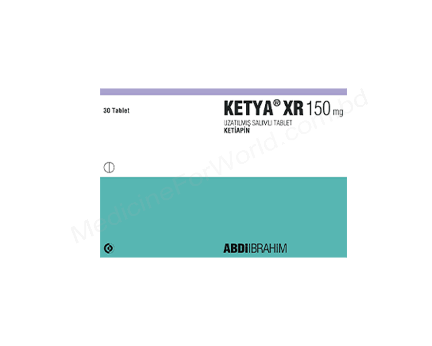 KETYA XR- 通用的 QUETIAPINE FUMARATE- ABDI IBRAHIM Pharma