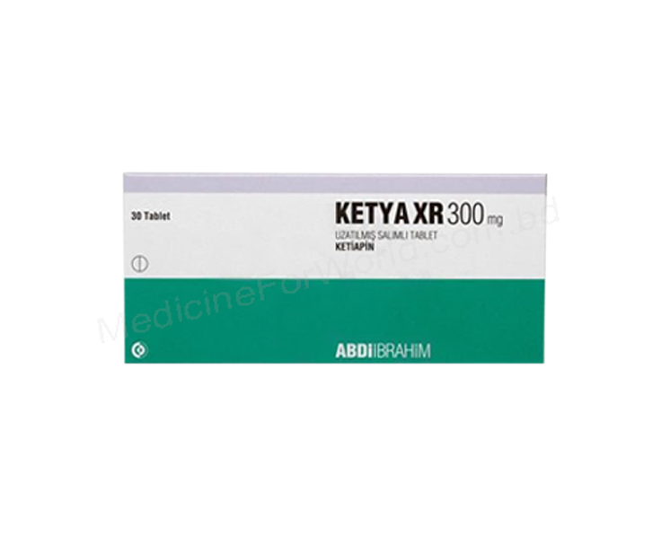 KETYA XR- 通用的 QUETIAPINE FUMARATE- ABDI IBRAHIM Pharma