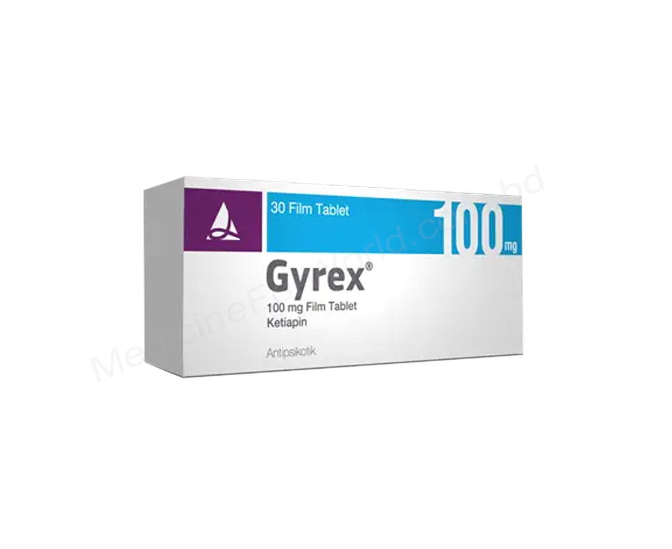 GYREX- Generic QUETIAPINE FUMARATE- Santa Pharma