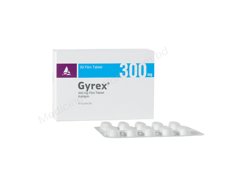GYREX- Generic QUETIAPINE FUMARATE- Santa Pharma