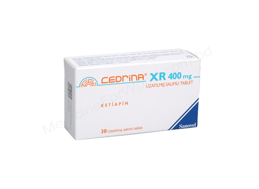 CEDRINA XR- 通用的 QUETIAPINE FUMARATE- Sanovel pharma