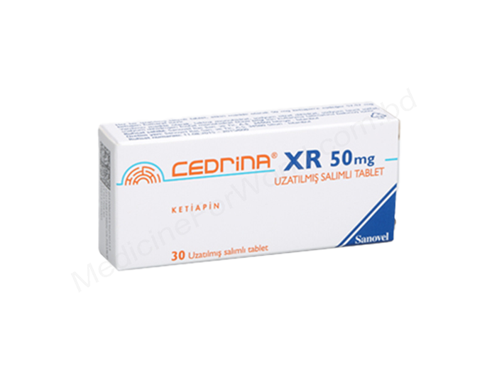 CEDRINA XR- 通用的 QUETIAPINE FUMARATE- Sanovel pharma