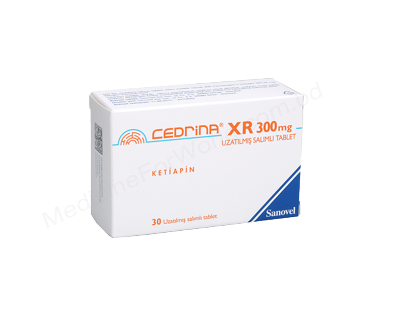 CEDRINA XR- 通用的 QUETIAPINE FUMARATE- Sanovel pharma