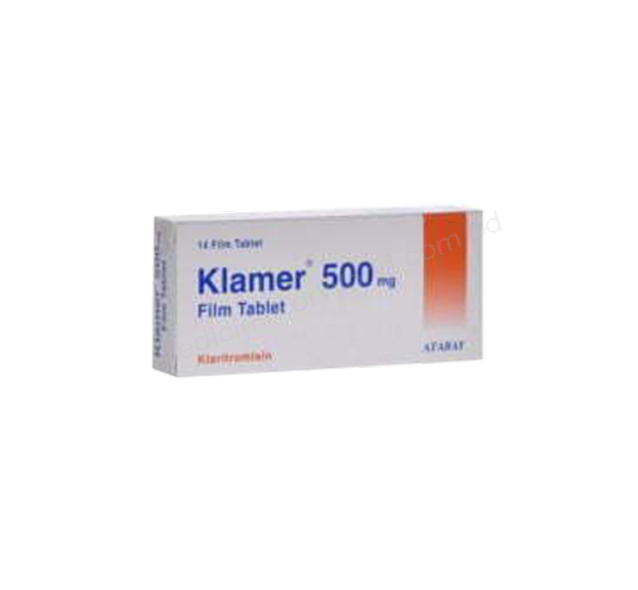 KLAMER- Generic CLARITHROMYCIN- Atabay pharma