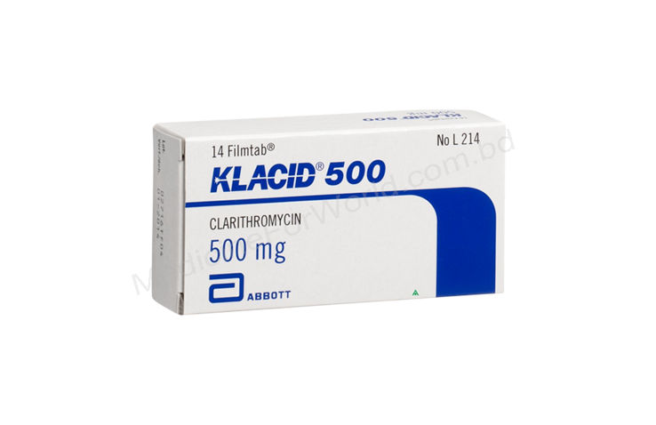 KLACID- Generic CLARITHROMYCIN- ABBOTT Pharma