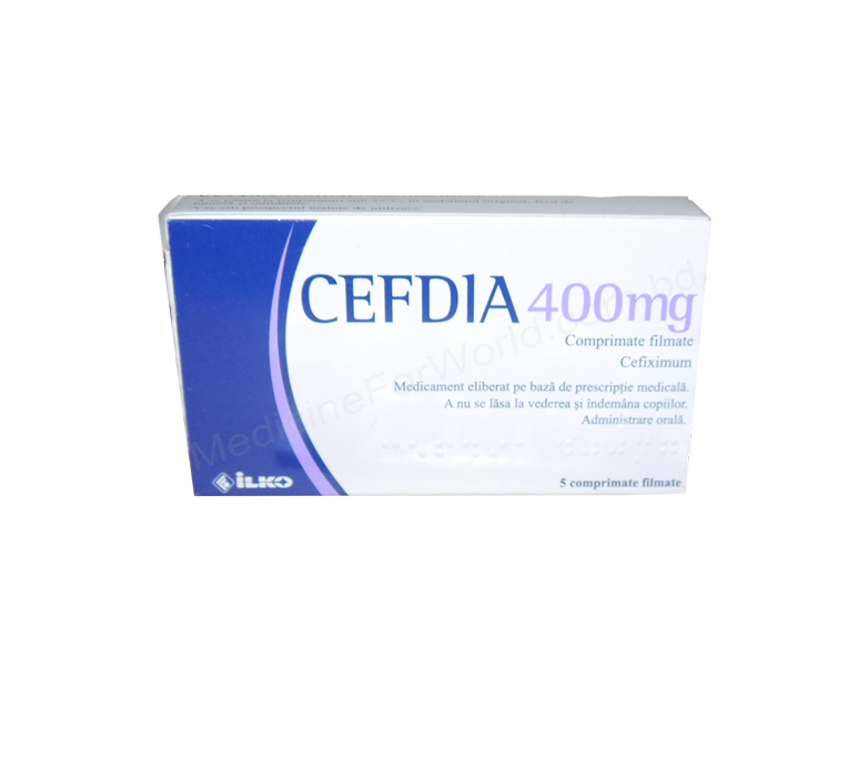 CEFDIA- Generic CEFIXIME- ILKO Pharma