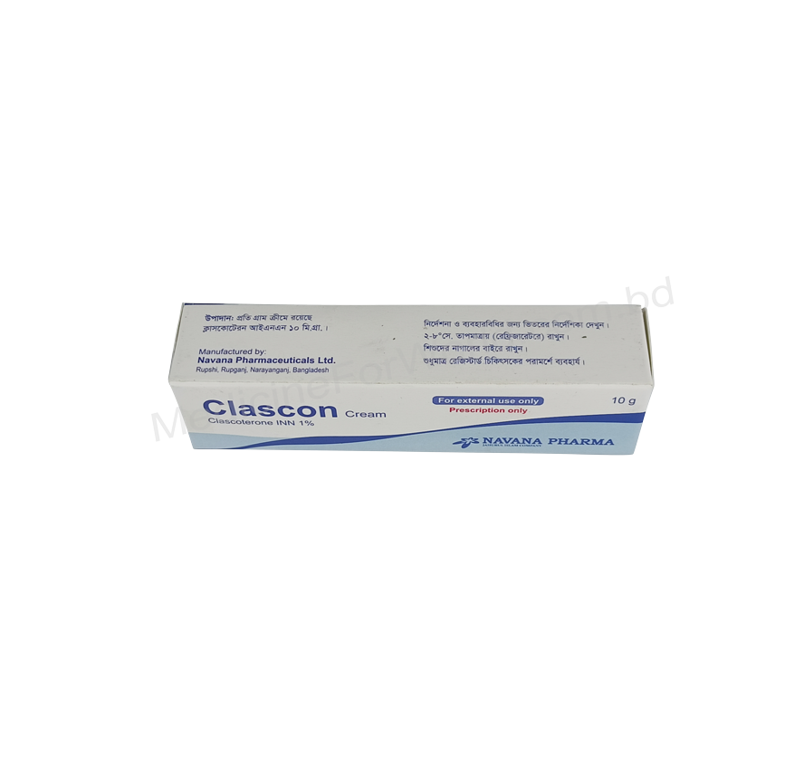 Clascon  Cream- 通用的 Clascoterone- Navana Pharma