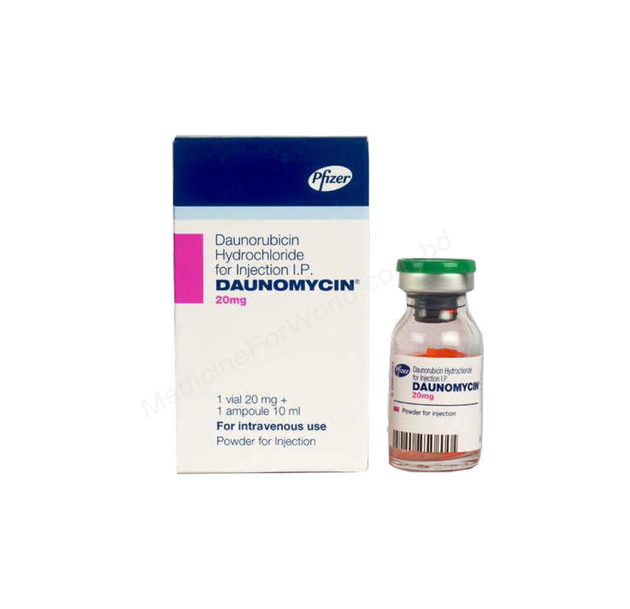 Daunomycin- Generic Daunorubicin Hydrochloride- Pfizer Pharma