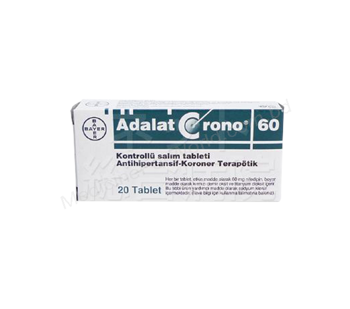 Adalat Crono- Generic Nifedipine- Bayer Pharma